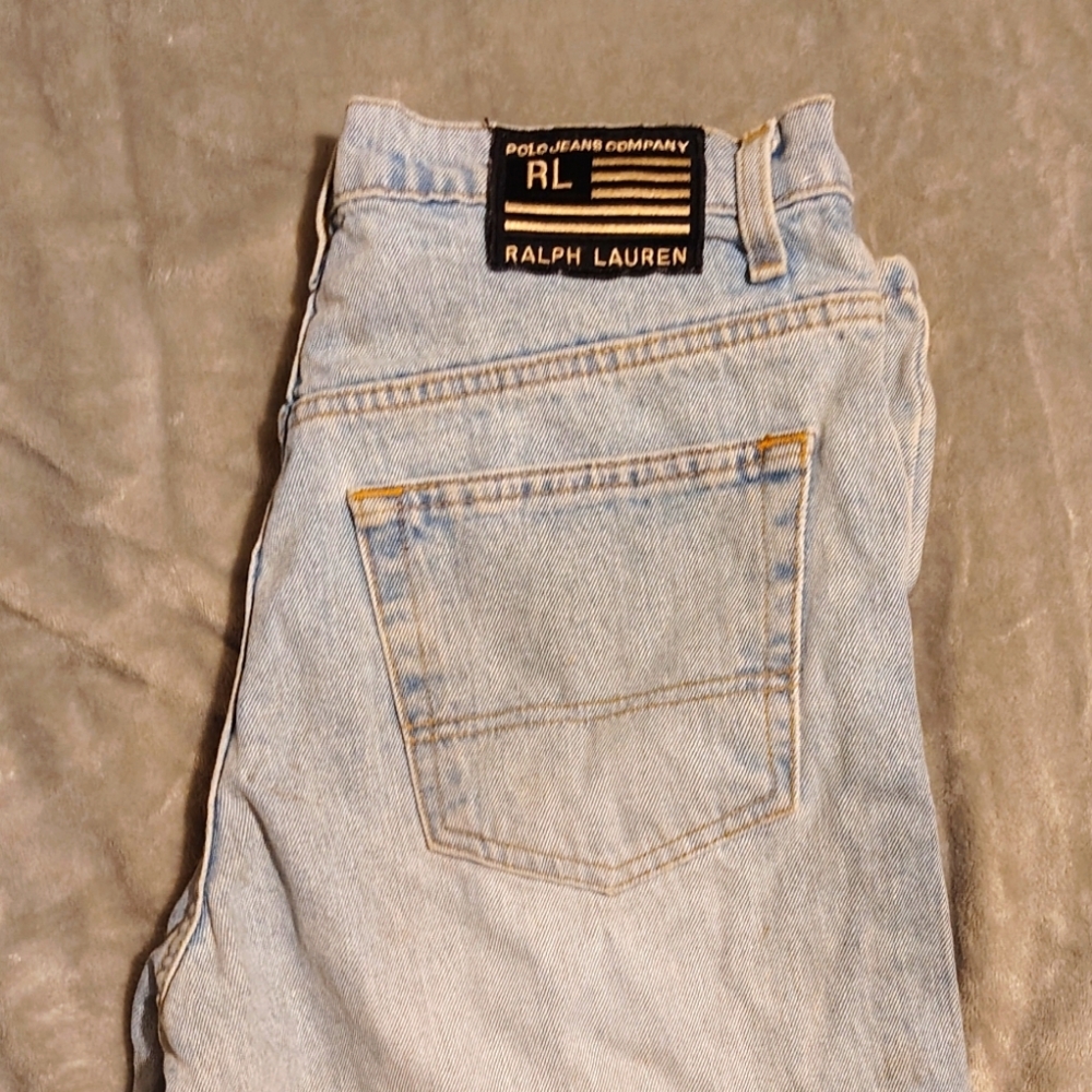 Ralph Lauren Men's Light Blue Jeans new without tags 32/30